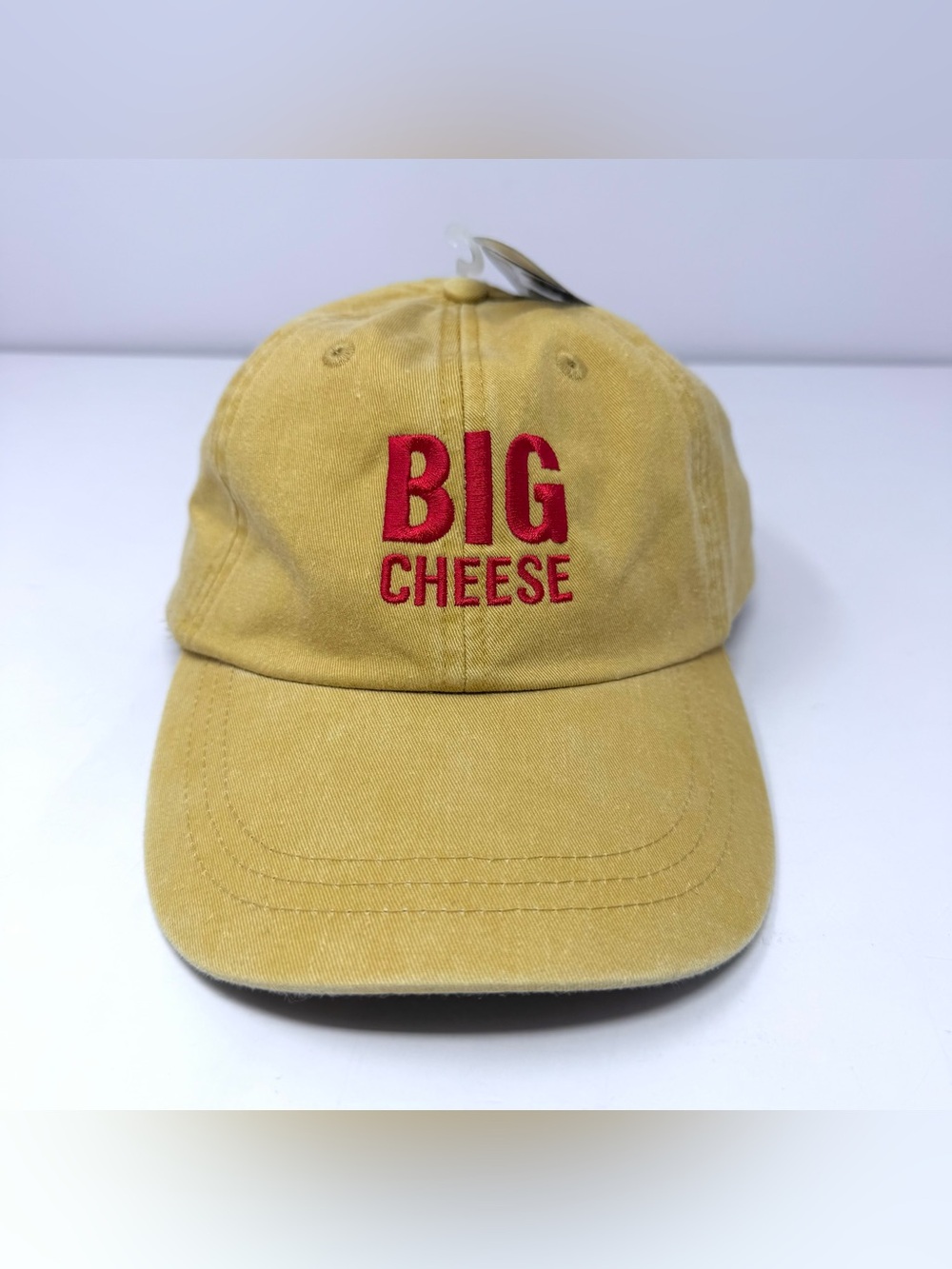 Murray’s Big Cheese Adams Upscale Cotton Dad Hat Baseball Cap Leather Strap NWT